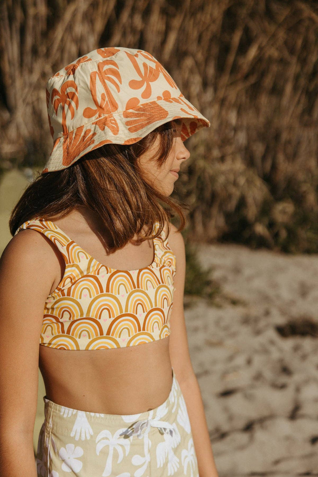 Seaesta Surf x Ty Williams / Bucket Hat / Almond