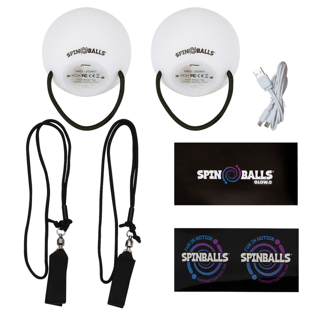 Glow.0 LED Spinballs - Poi Balls
