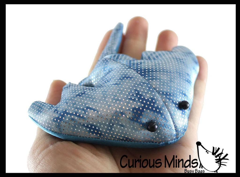Stingray Sand Filled Animal Toy - Heavy Weighted Sandbag Ani