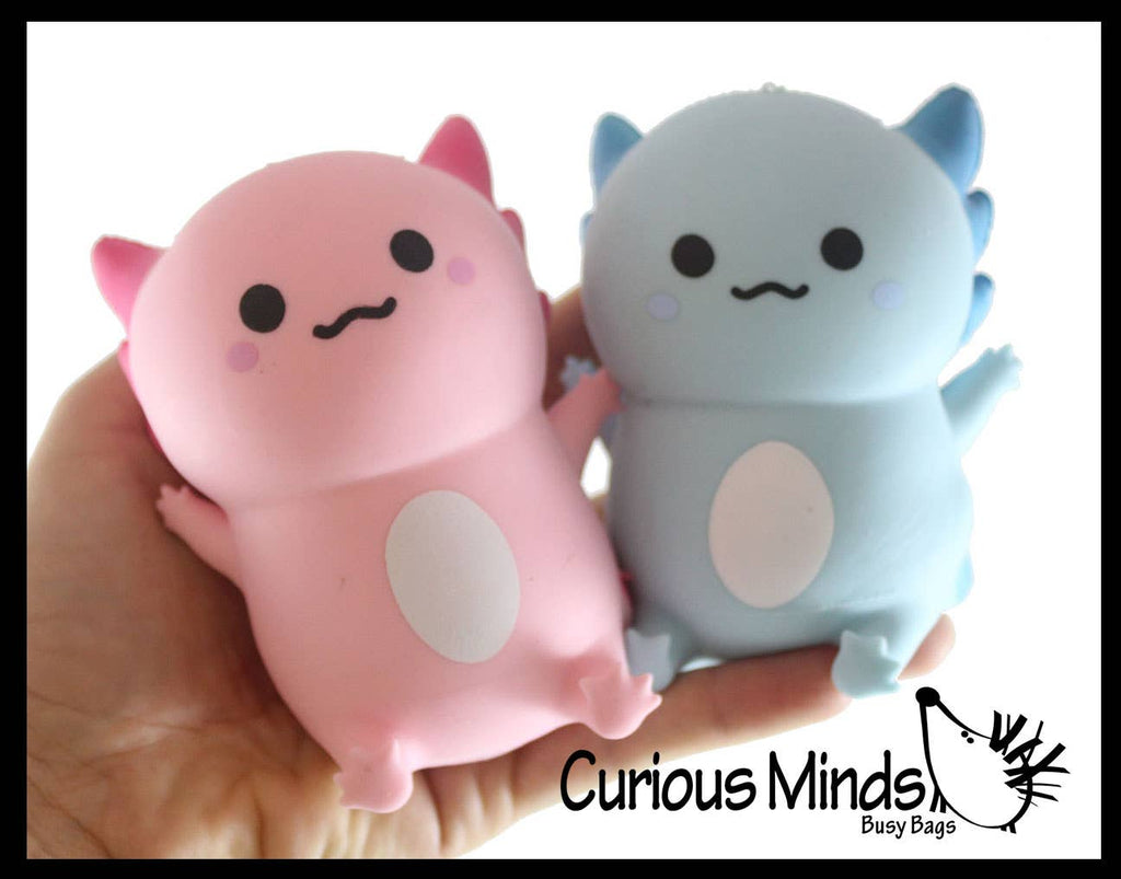 Axolotl - Soft Creamy Doh Filled Squeeze Stress Balls - Se