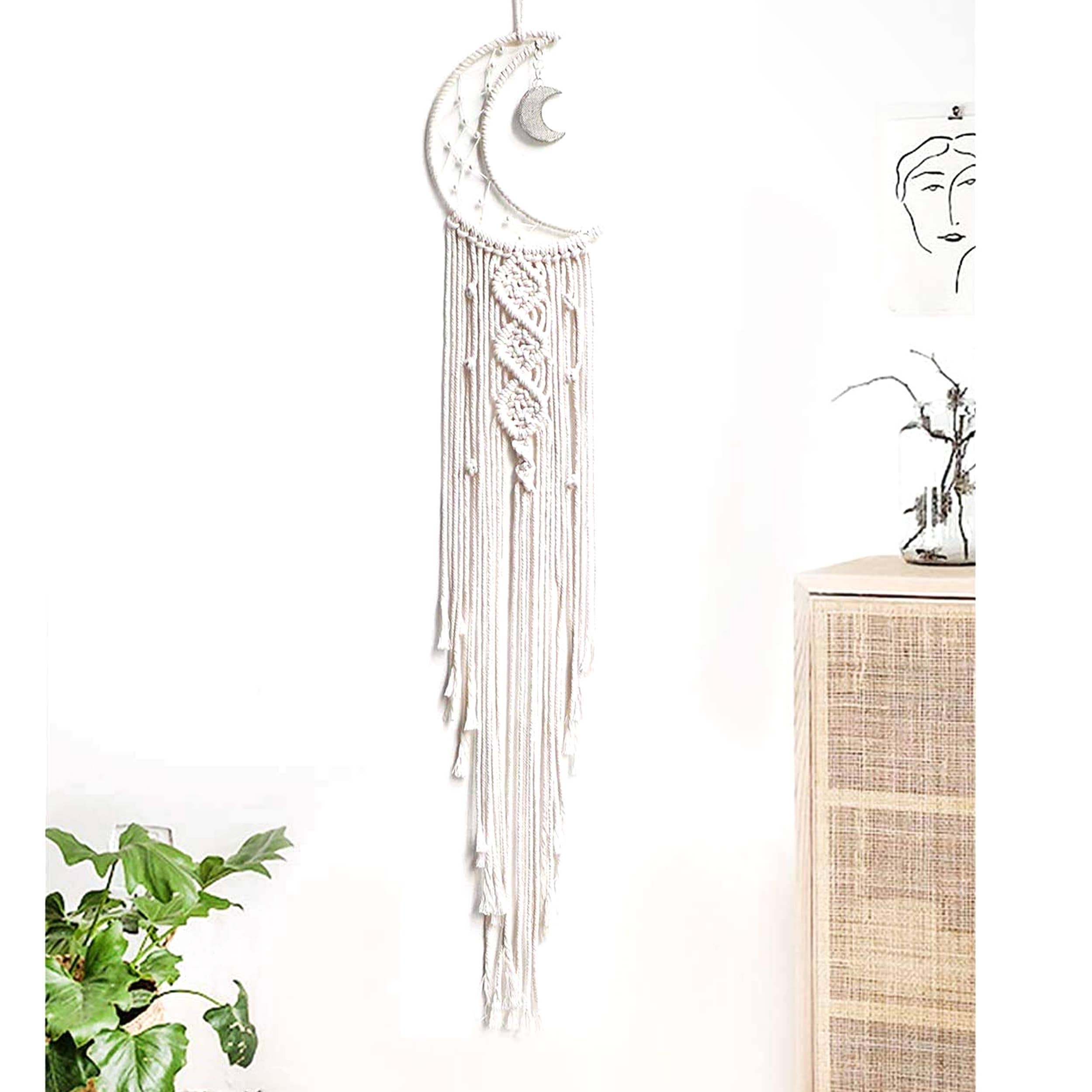 Moon Dream Catcher Home Decor