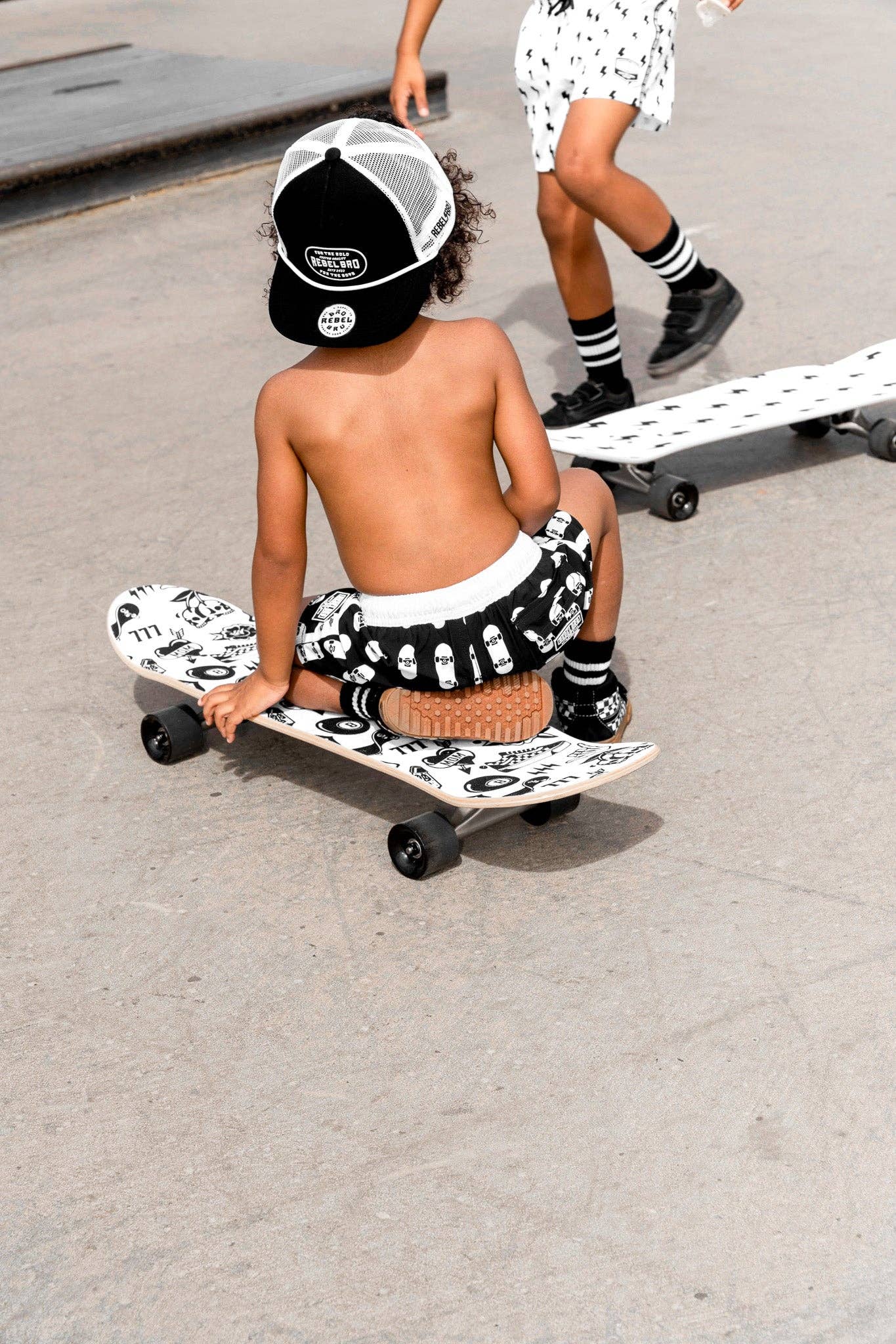 Hybrid Swim Trunks in Thrasher
