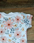 Spring Floral Baby Bodysuit