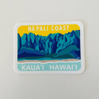 Kauai Na Pali coast Sticker