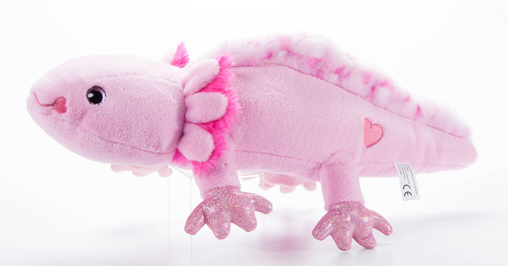 20" Sparkle Axolotl Plush