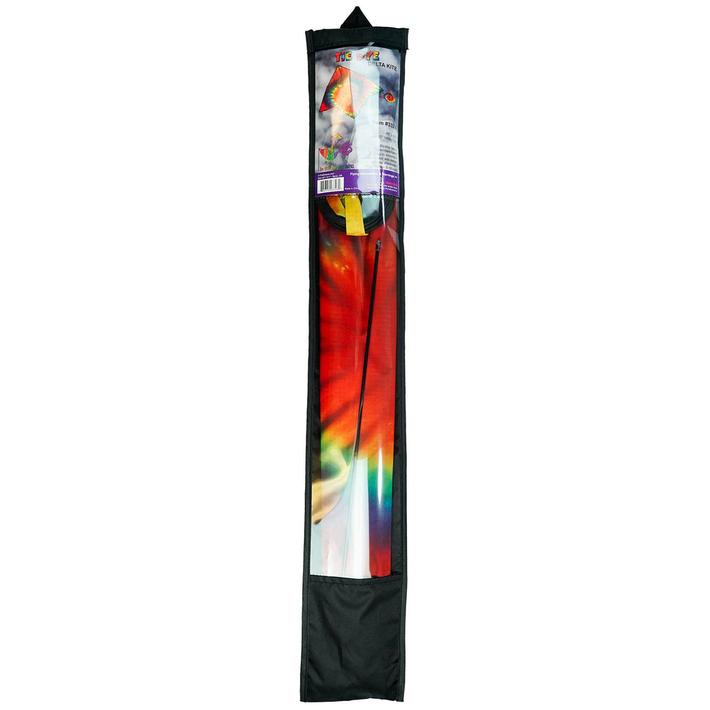Tie Dye Delta with Spinning Tail