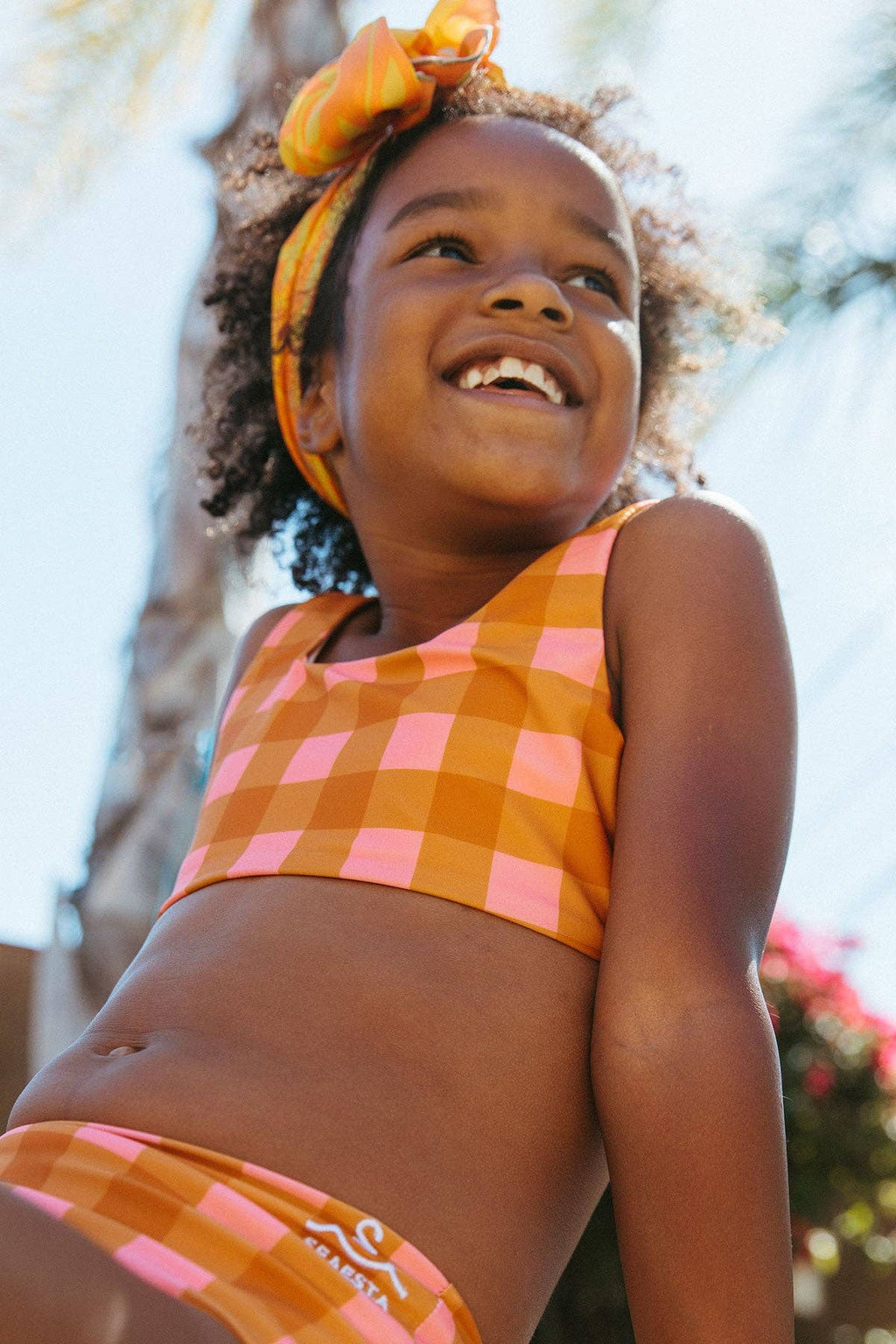 Seaside Gingham / Two Piece Swimsuit