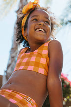 Seaside Gingham / Two Piece Swimsuit