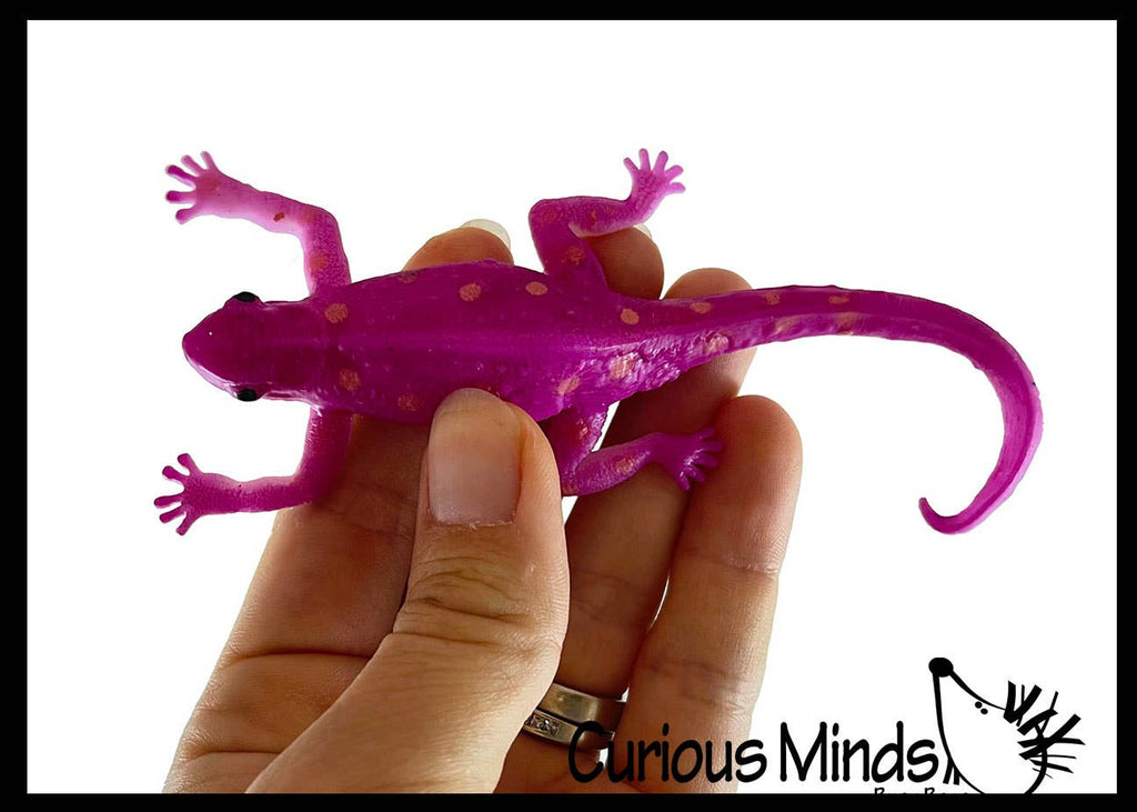 Color Changing Lizards Toy - Thermal - Changes Colors in C