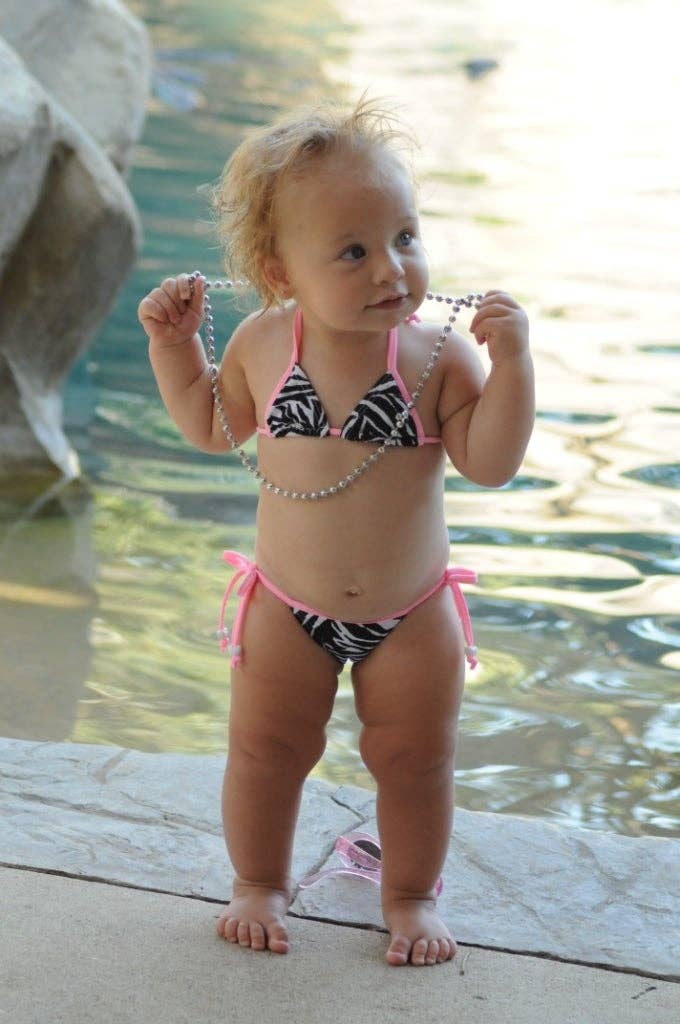 Zebra bikini