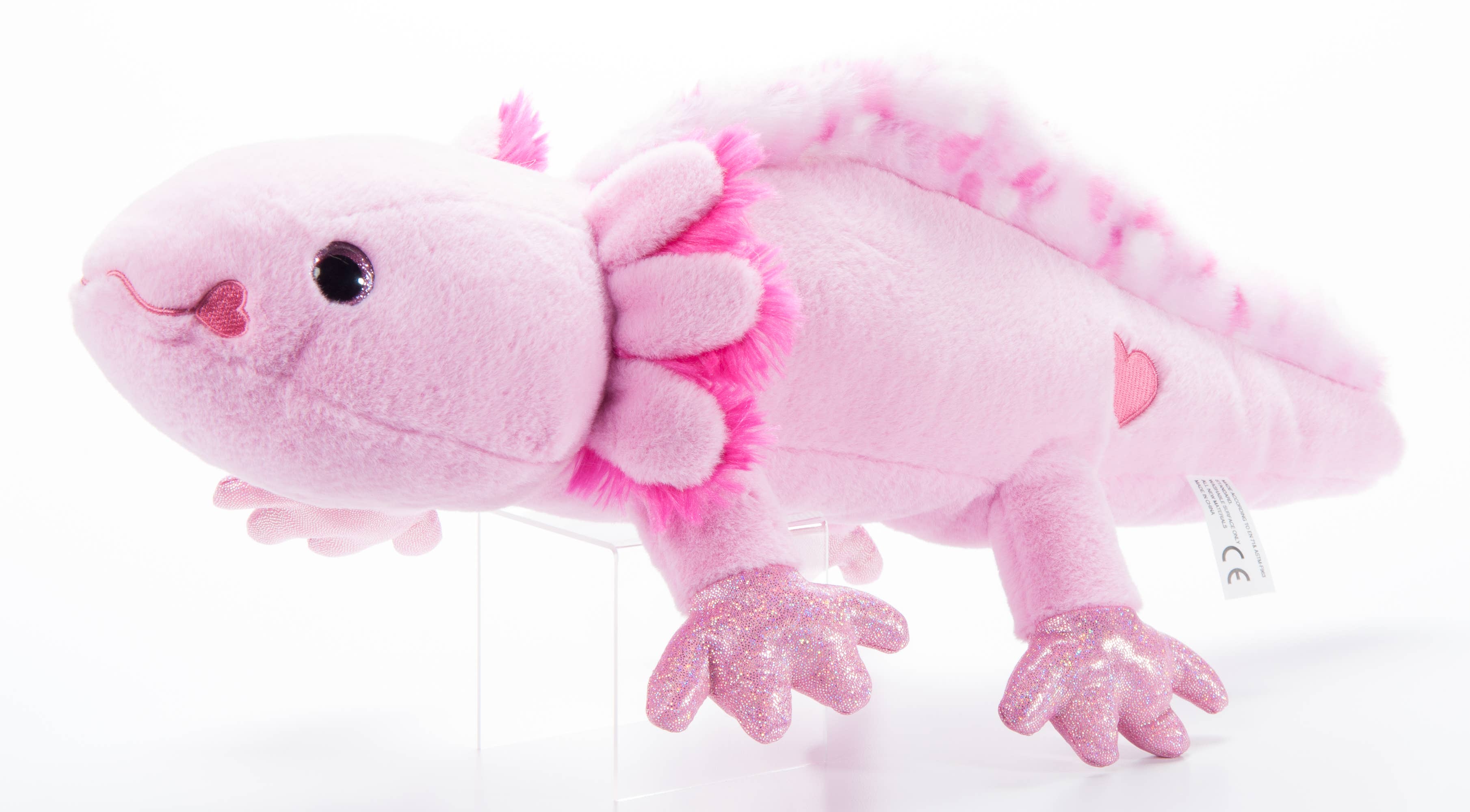 20" Sparkle Axolotl Plush