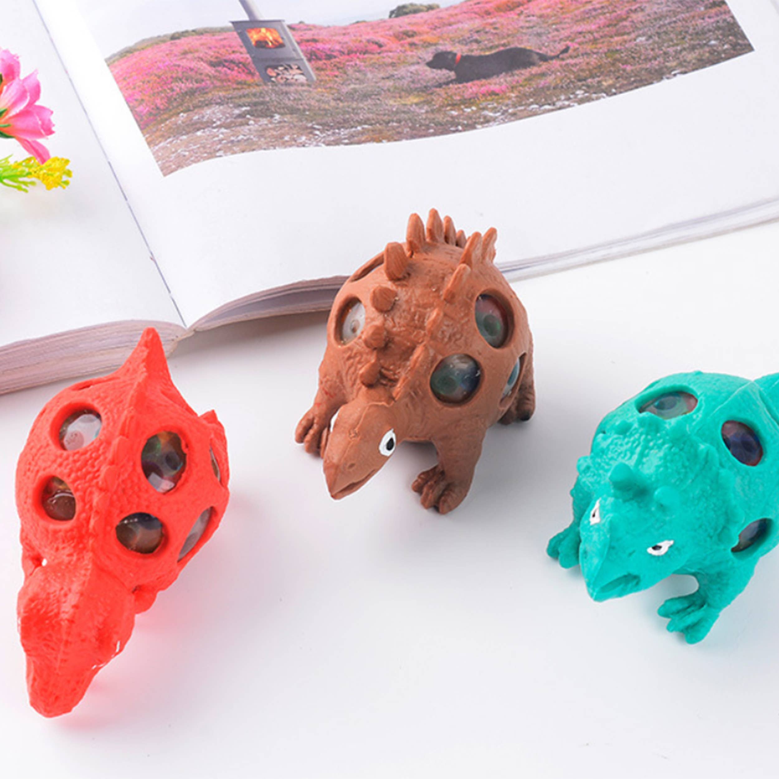 Dinosaur Squishy Water Bead Toy
