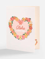 Hibiscus Heart - Greeting Card