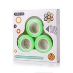 Magnetic Spinner Finger Ring Easter Fidget Kids Toy