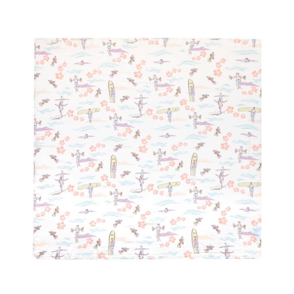Coco Moon - Duke Muslin Baby Swaddle Blanket