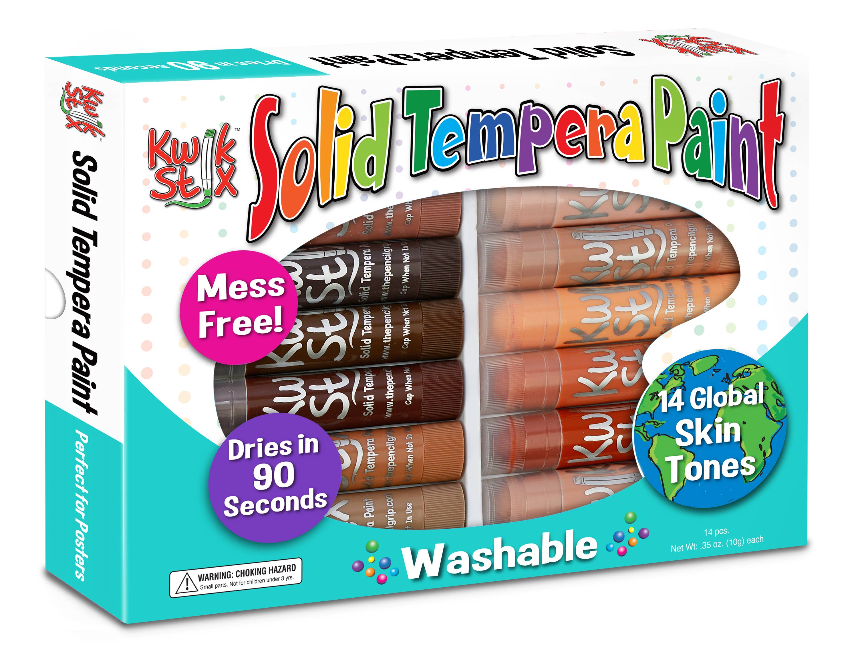 Kwik Stix Global Skin Tone Set 14 pcs TPG-672