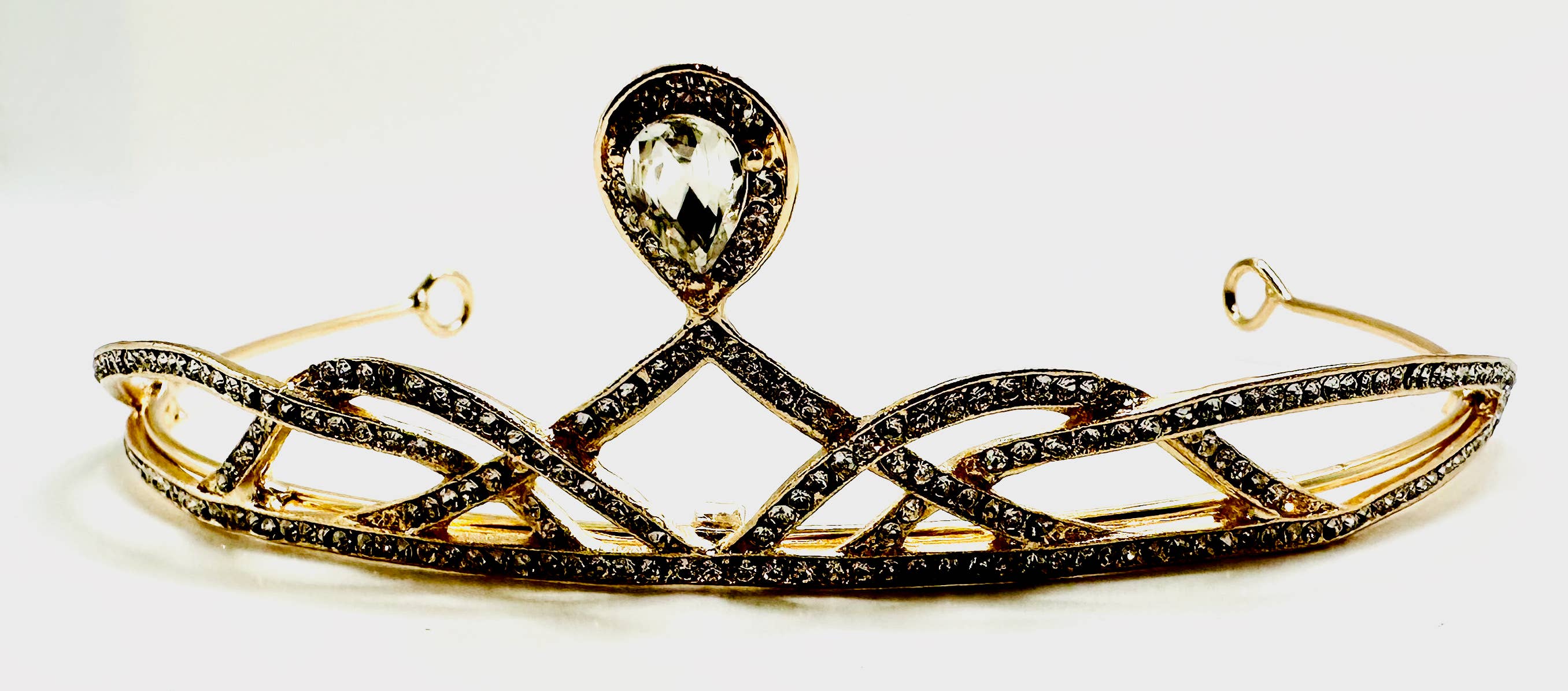 Gold Dainty Tiara - style 77