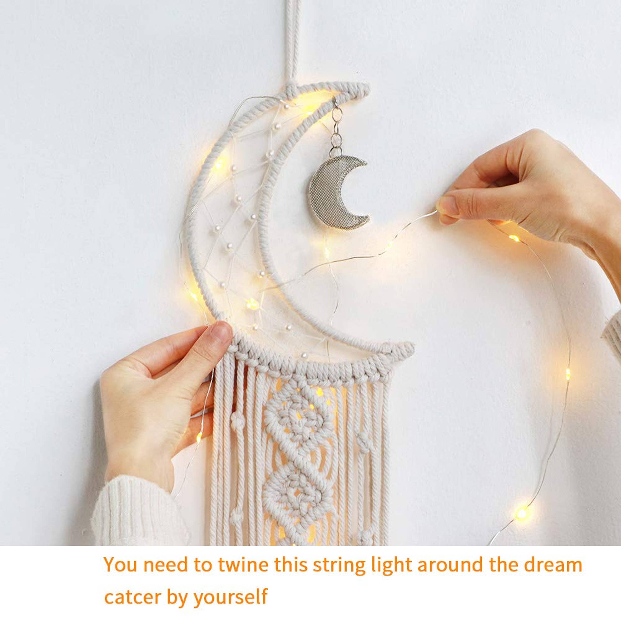 Moon Dream Catcher Home Decor
