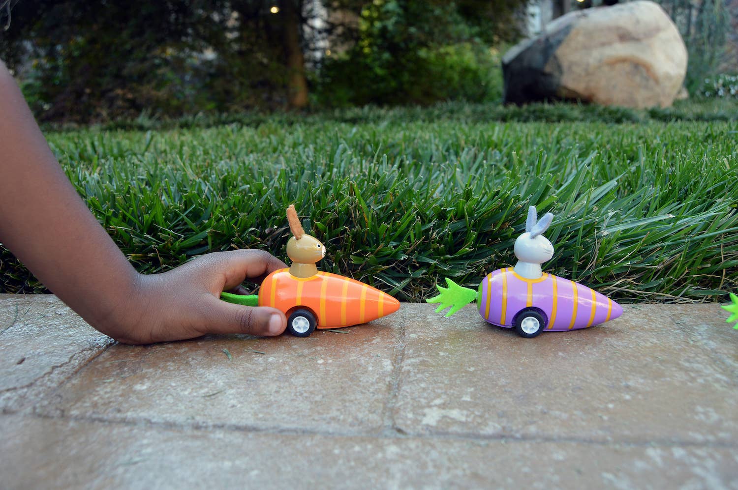 Pull Back Bunny Carrot