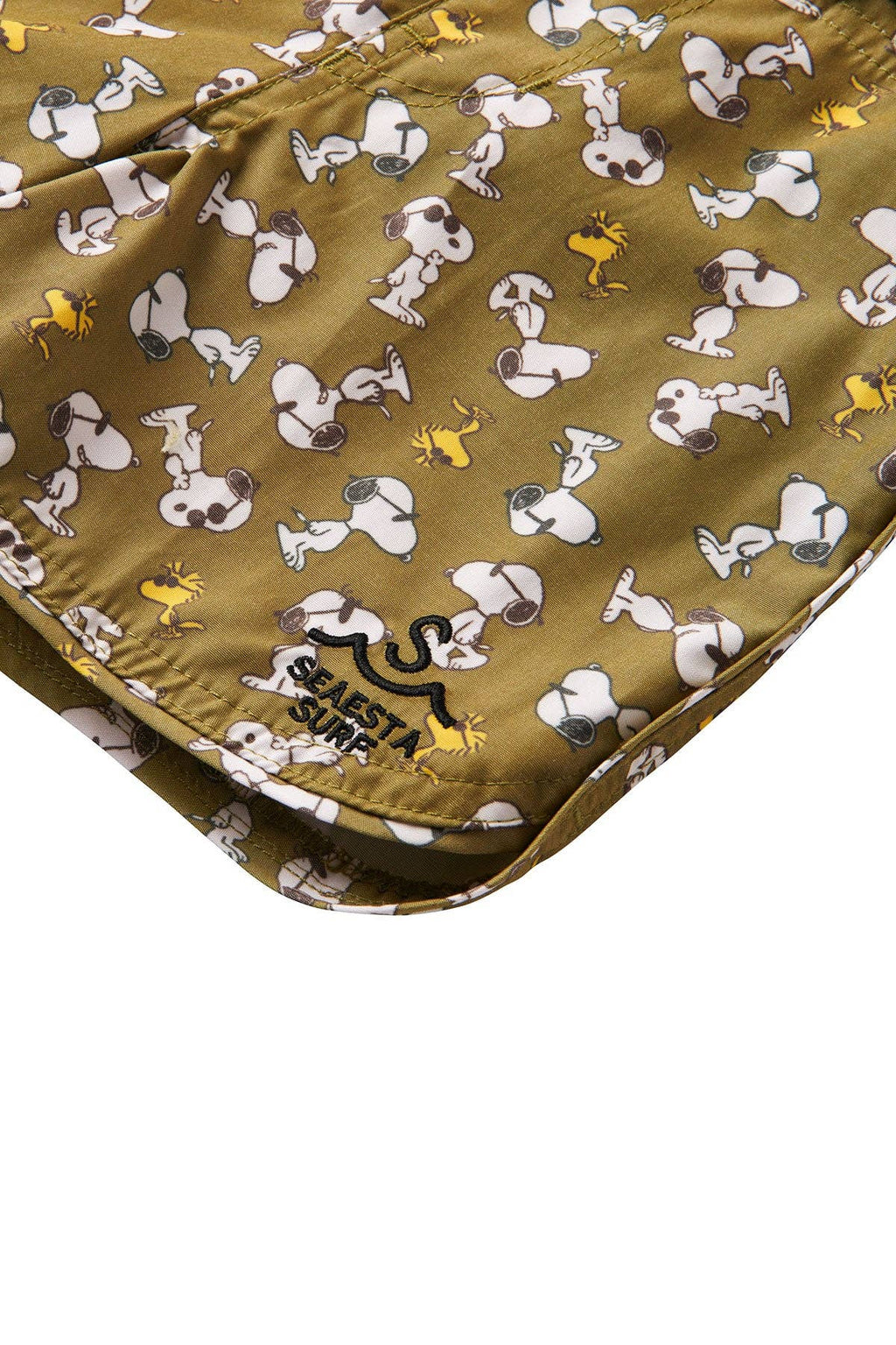 Seaesta Surf x Peanuts® Joe Cool Boardshorts / Olive