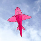 5' 3D Pink Shark Kite