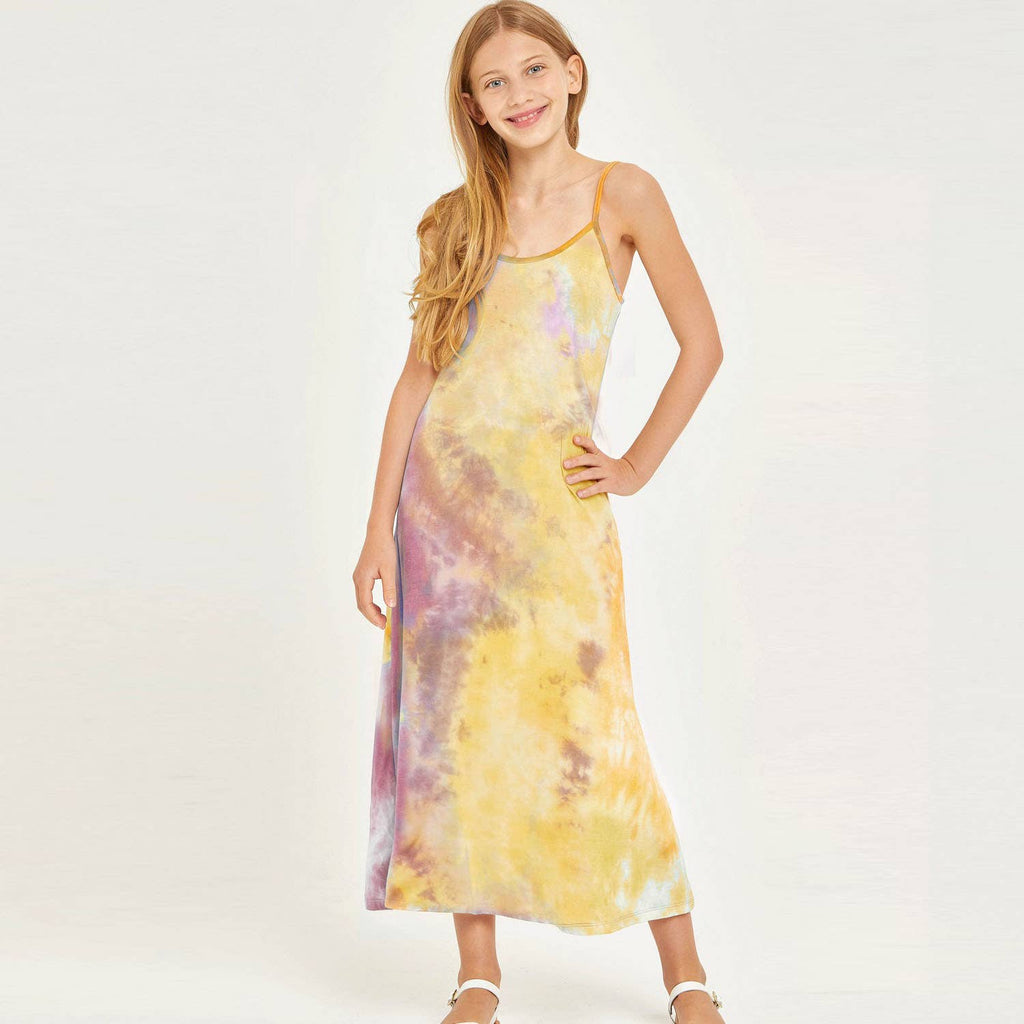 Tie Dye Cami Maxi Dress