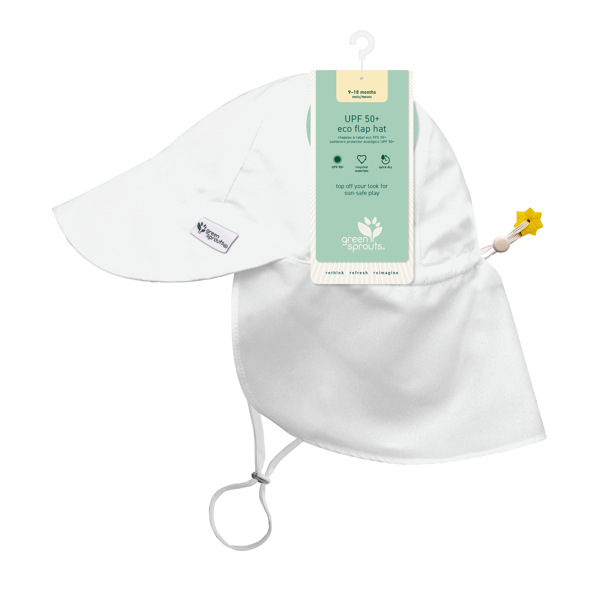 Eco-Friendly Kids Flap Sun Hat