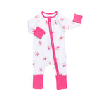 Plumeria Baby Bamboo Coverall