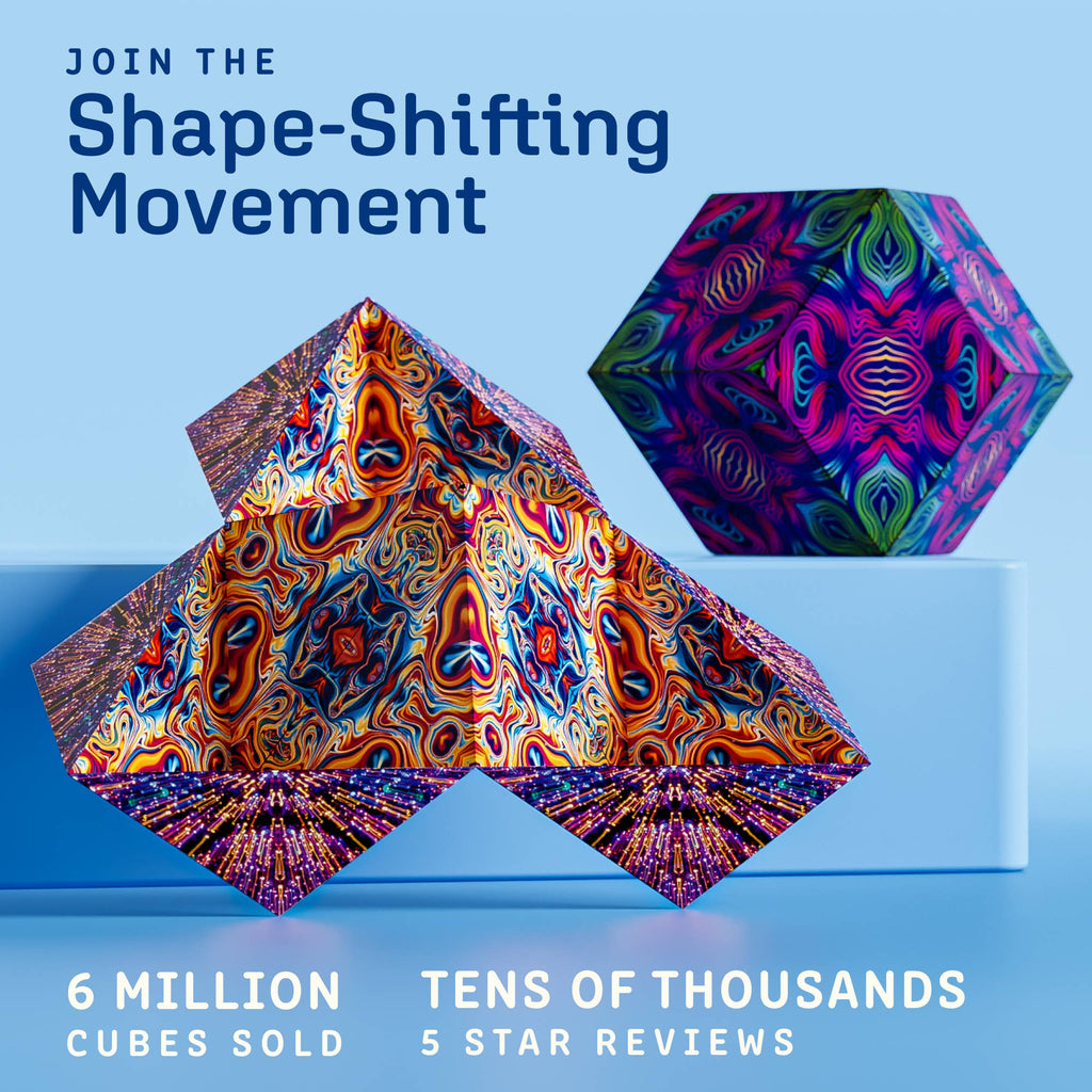 Shashibo Metamorph  Magnetic Puzzle Cube STEAM MESH - NEW