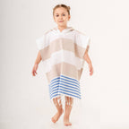 Kids Hooded Poncho Beach Towel