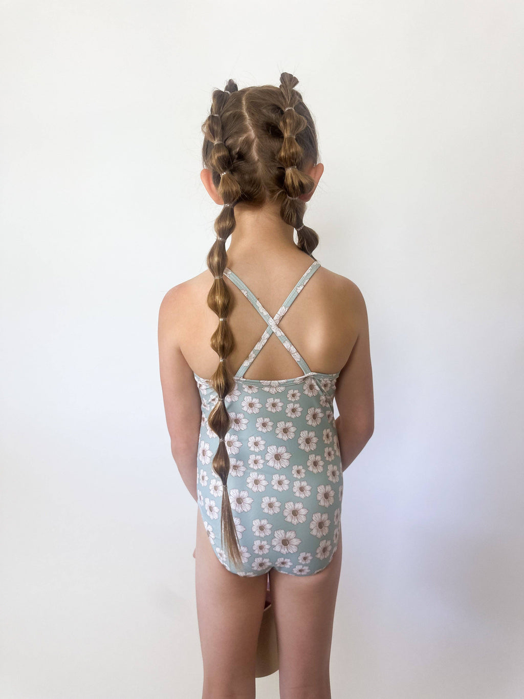 Wyldhood - Daisy Square Neck One Piece Swimsuit
