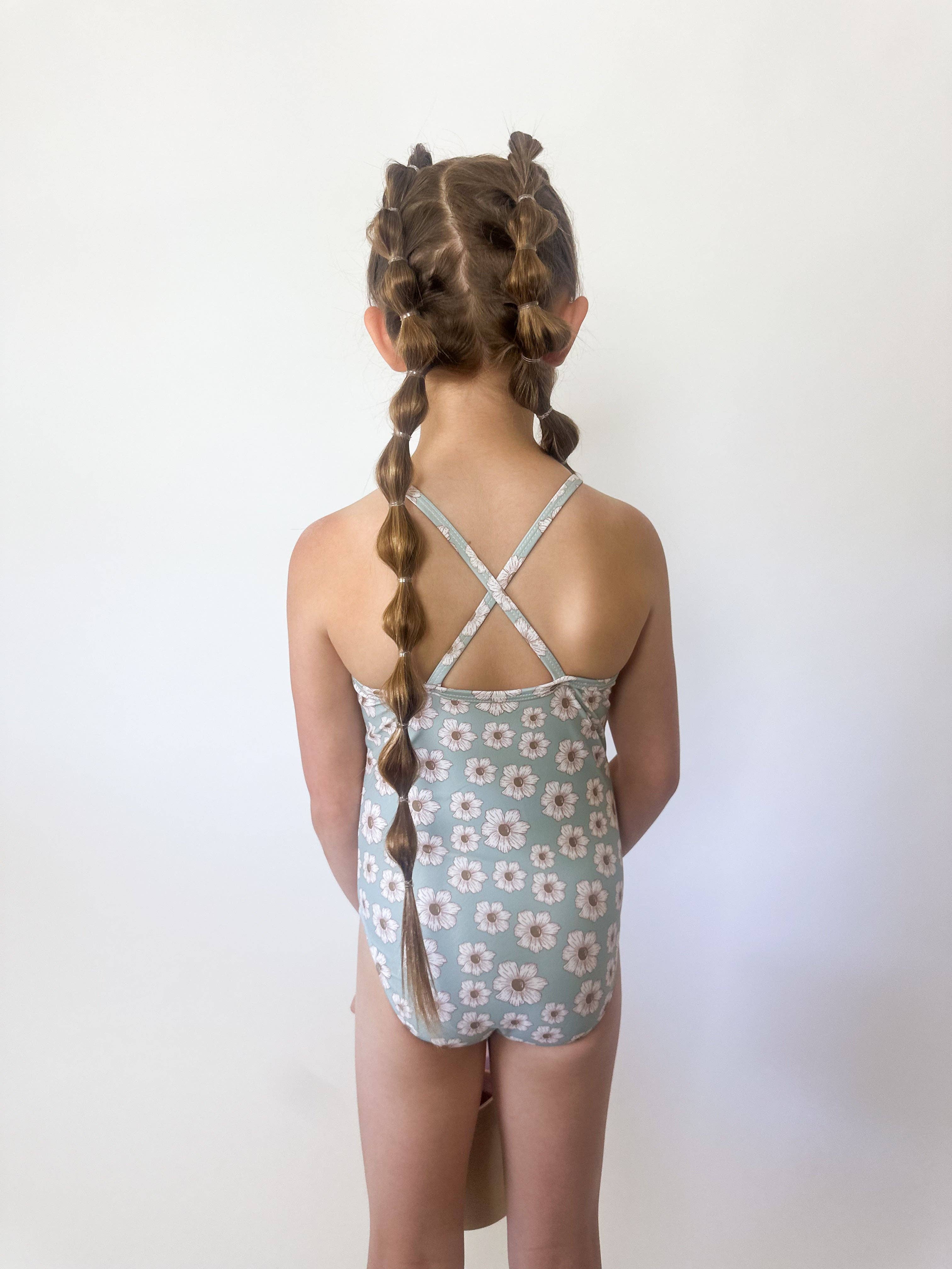 Wyldhood - Daisy Square Neck One Piece Swimsuit