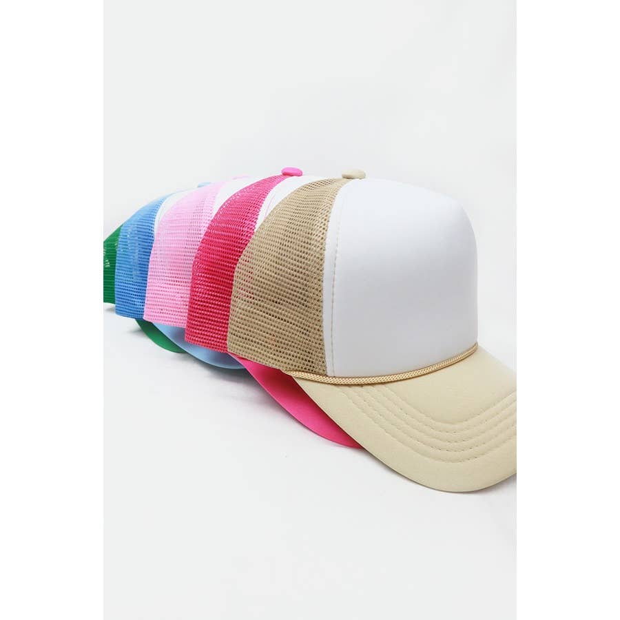 Two Tone Trucker Hat