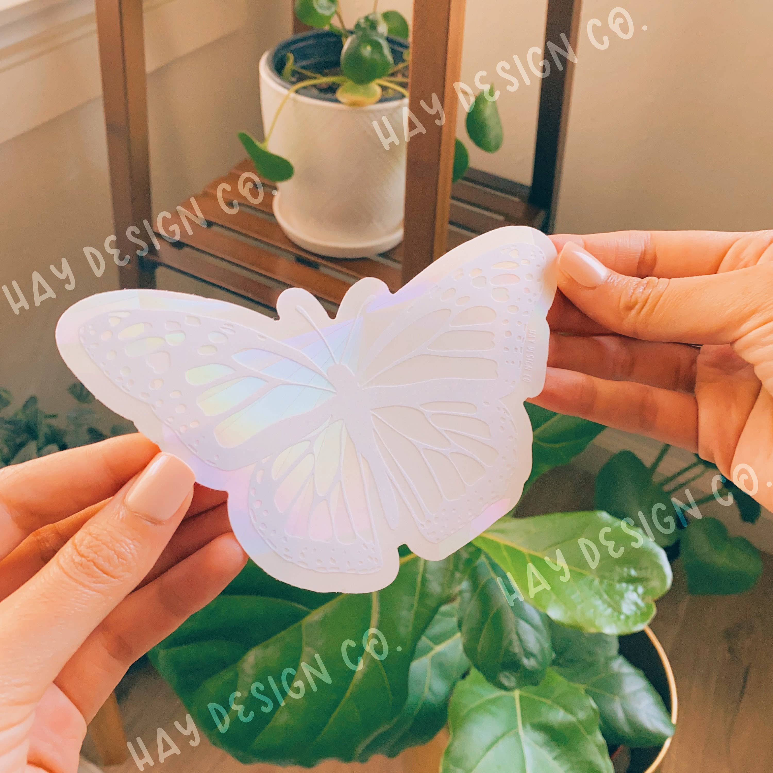 Monarch Butterfly Suncatcher Window Decal