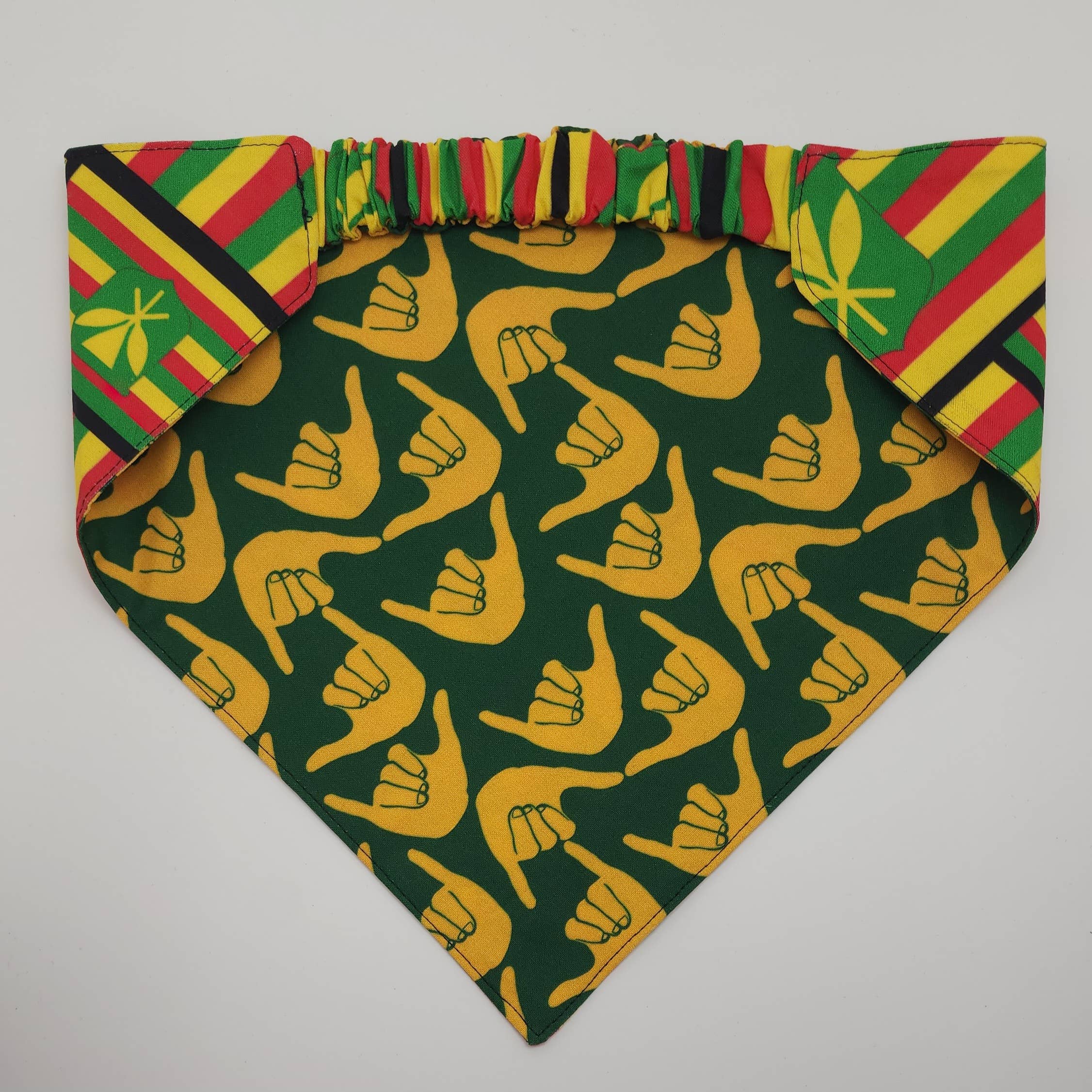 Pet Bandana- Kanaka Flag/ Shaka