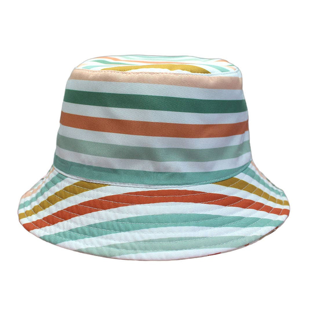 Beach Day Kids Bucket Hat Reversible Style