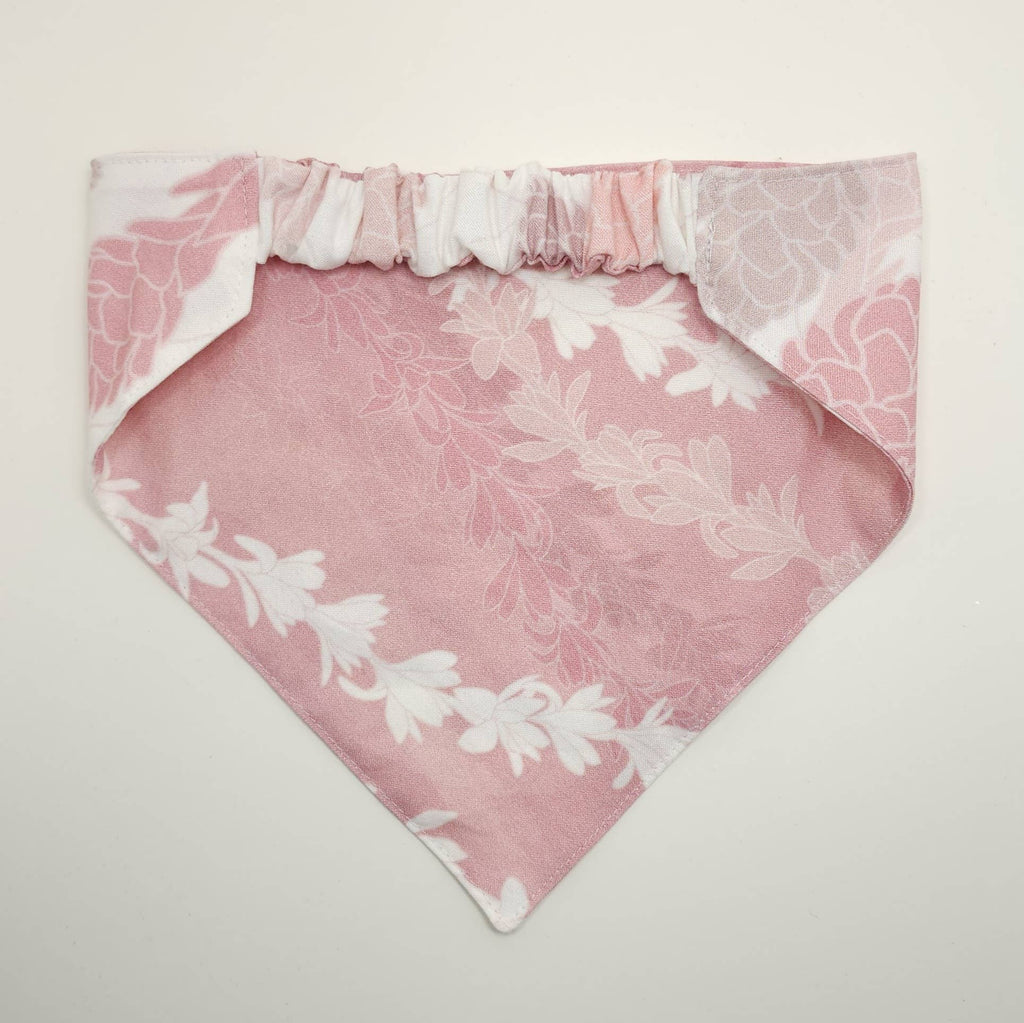 Pet Bandana- Mauve Lei Tuberose