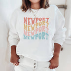 Hanalei Wavy Crewneck - Sweatshirt