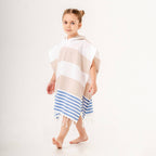 Kids Hooded Poncho Beach Towel