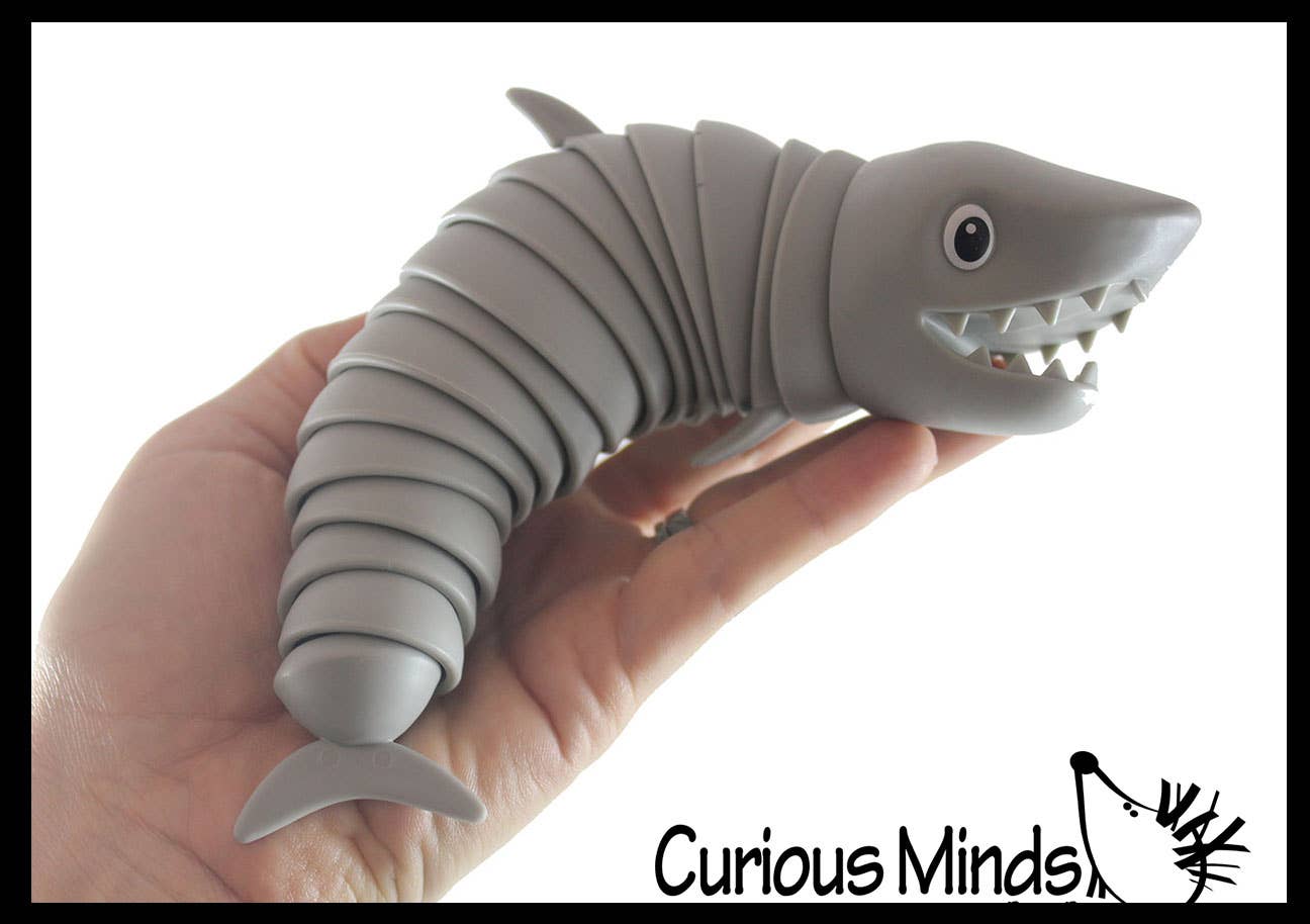 Shark Fidget - Large Wiggle Articulated Jointed Moving