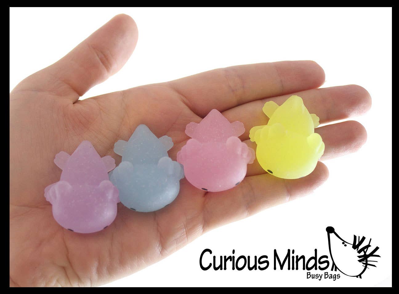Axolotl Mochi Squishy Animals - Kawaii - Cute Jelly OT
