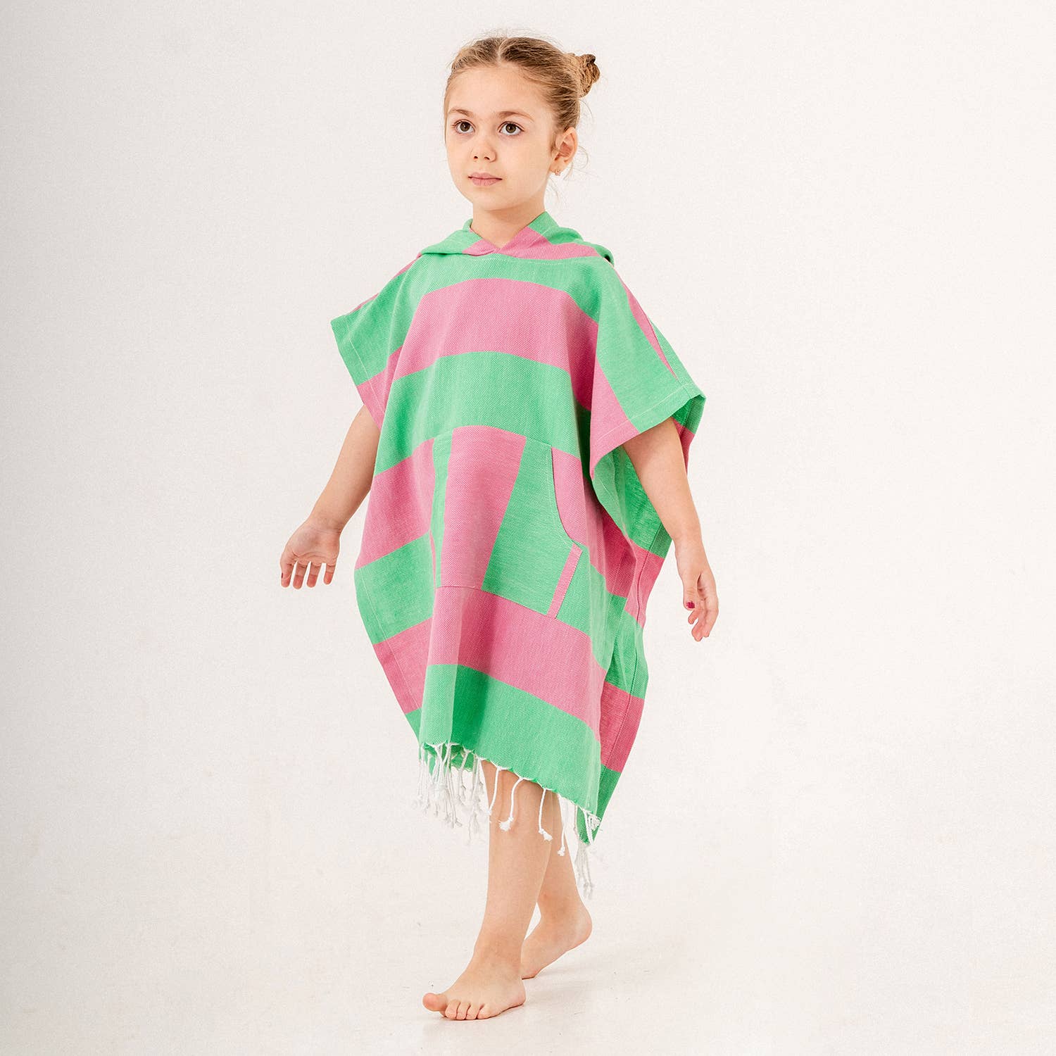 Kids Hooded Poncho - Beach Towel