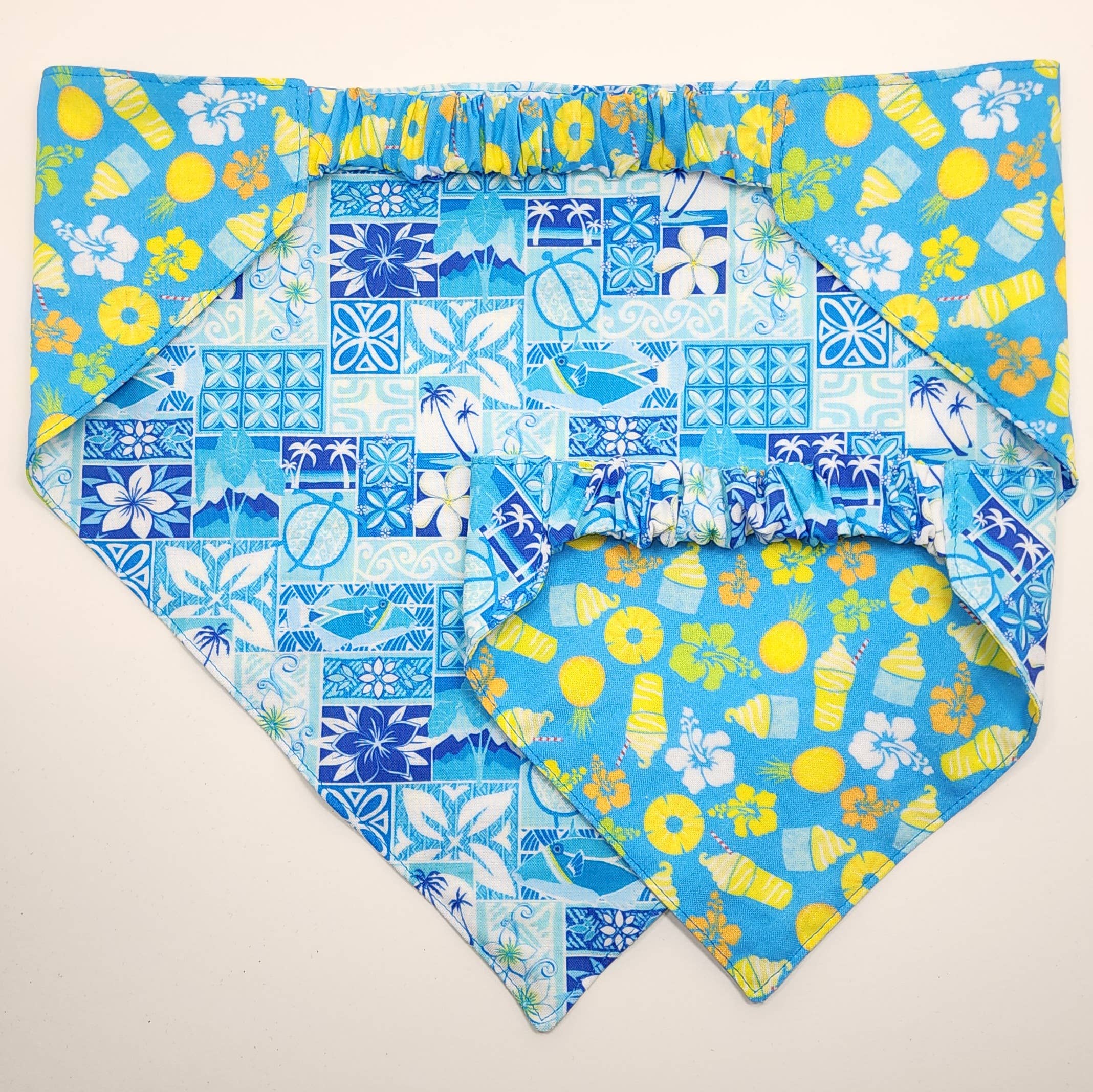 Pet Bandana- Blue Pineapple Treats
