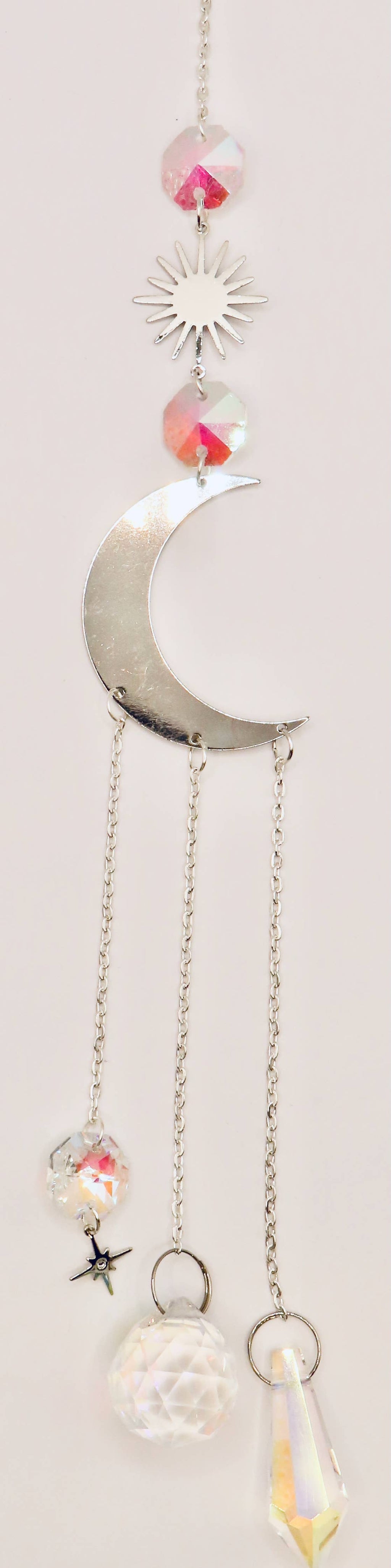 Crystal Suncatcher Silver