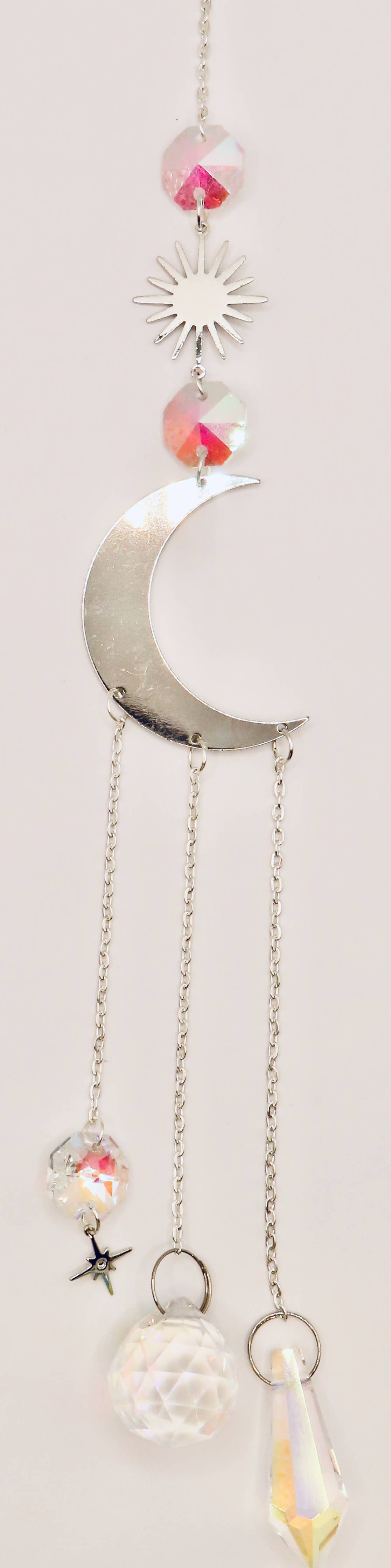 Crystal Suncatcher Silver
