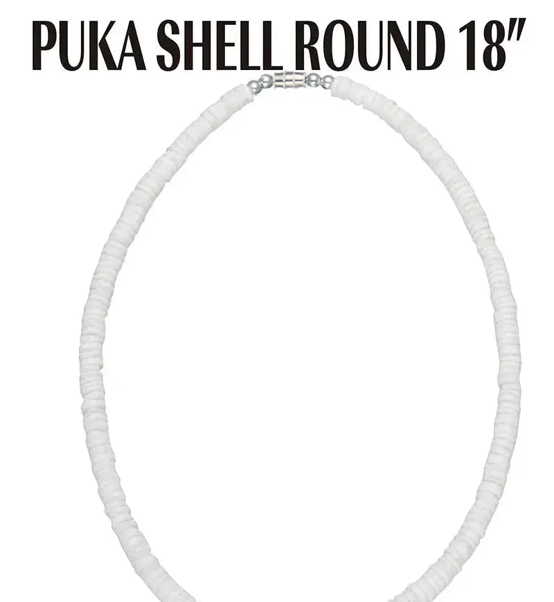 Puka Shell Round Necklace