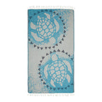 Turtle's Love Turkish Beach Towels - Sand Free