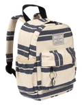 Backpack (Navy Striped Canvas)