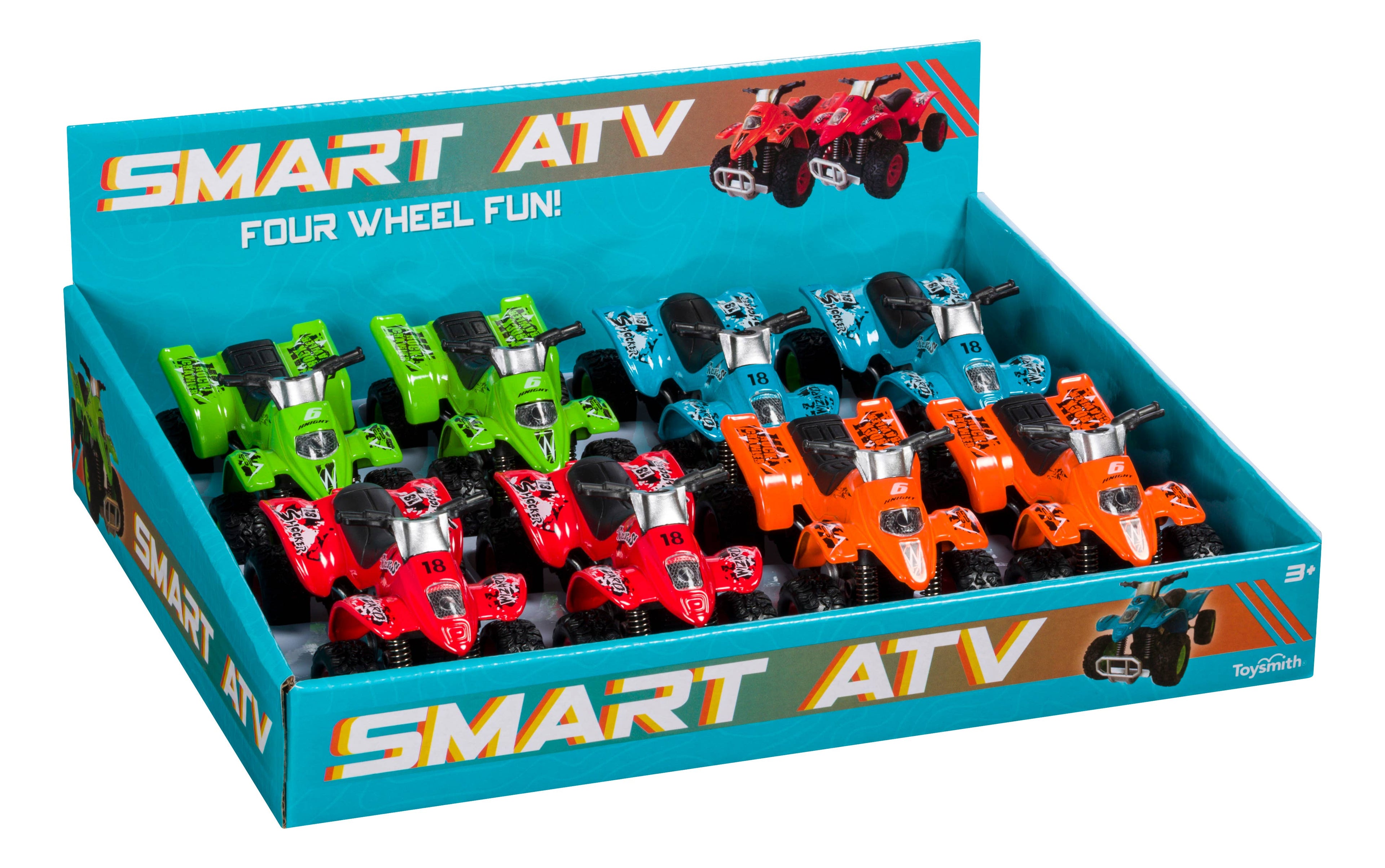 Smart Atv Pull Back Toy