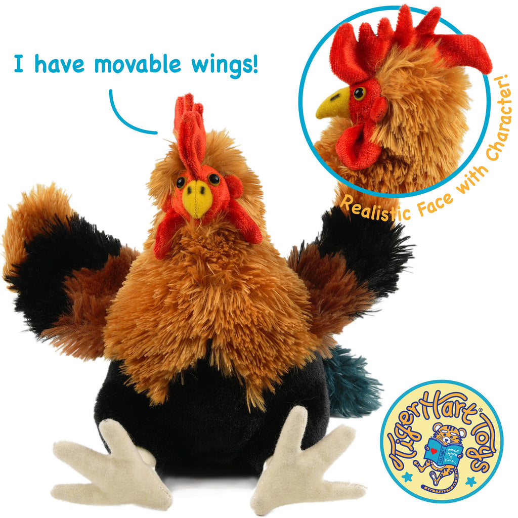 Riley The Rooster 8"